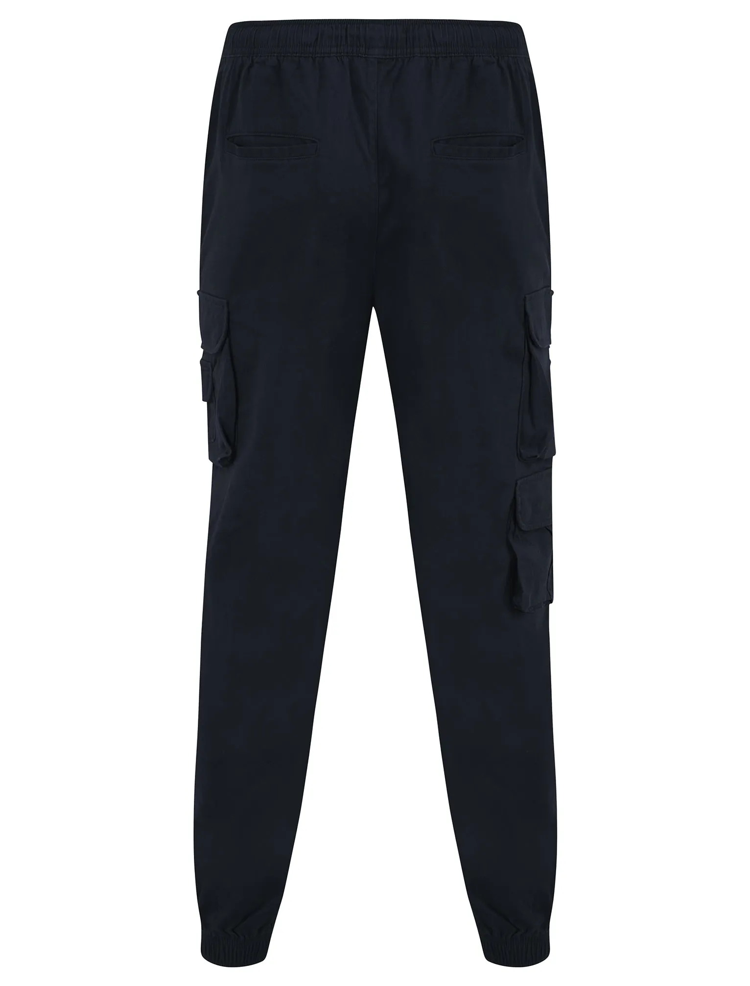 Cathay Cotton Twill Cuffed Multi-Pocket Cargo Jogger Pants in Sky Captain Navy - Tokyo Laundry sold by Tokyo Laundry product image thumbnail 3