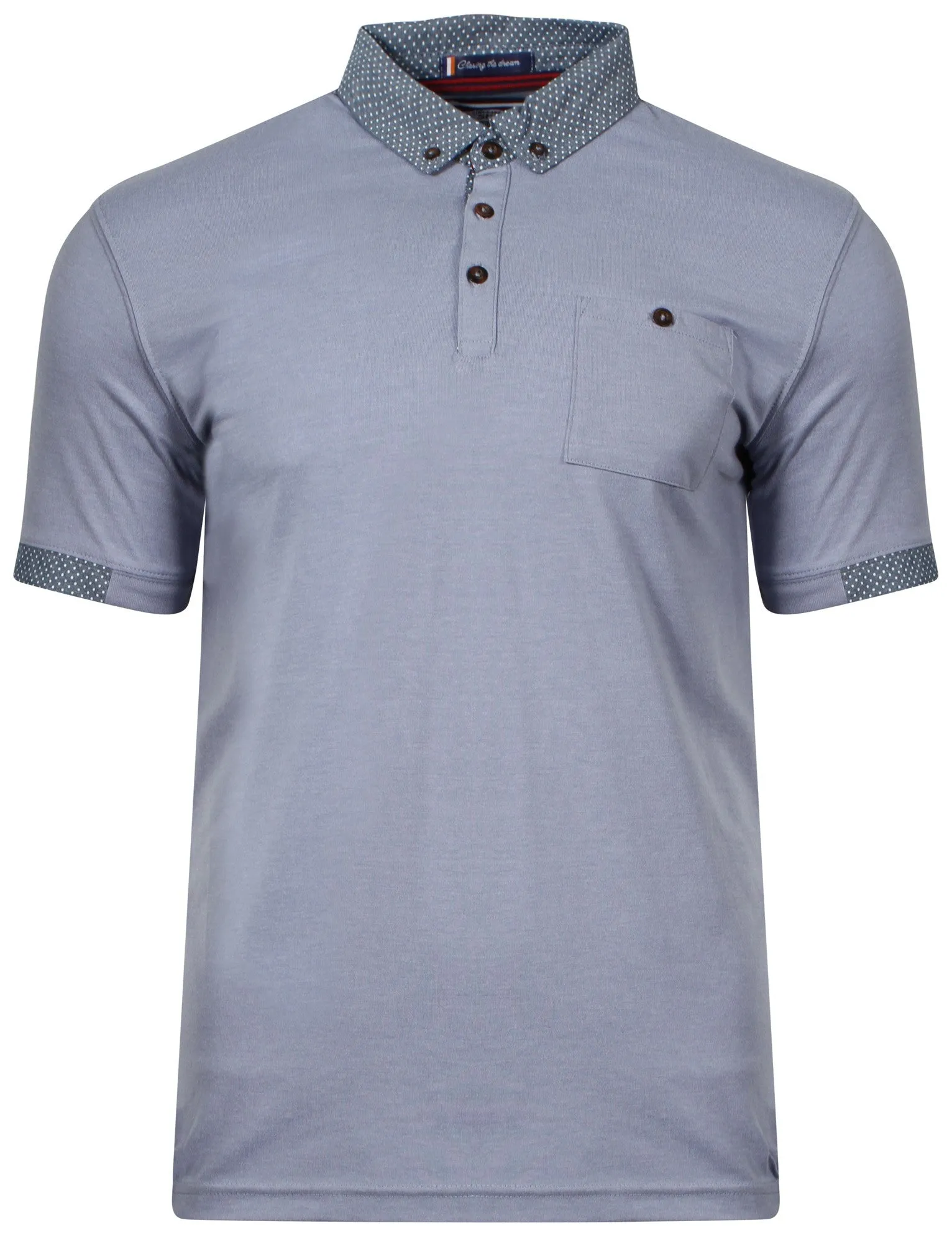 Le Shark Based Blue polo shirt sold by Tokyo Laundry