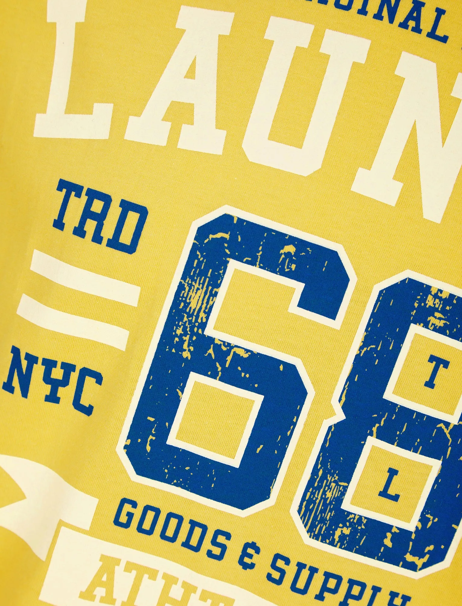 Squad Motif Cotton Jersey T-Shirt in Mimosa Yellow - Tokyo Laundry sold by Tokyo Laundry product image thumbnail 3