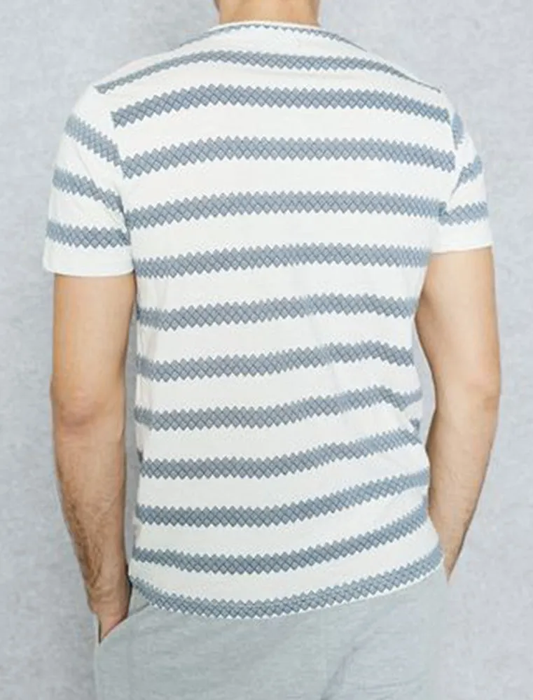 Nile Graphic Print Cotton T-Shirt with Chest Pocket in Cream sold by Tokyo Laundry product image thumbnail 2