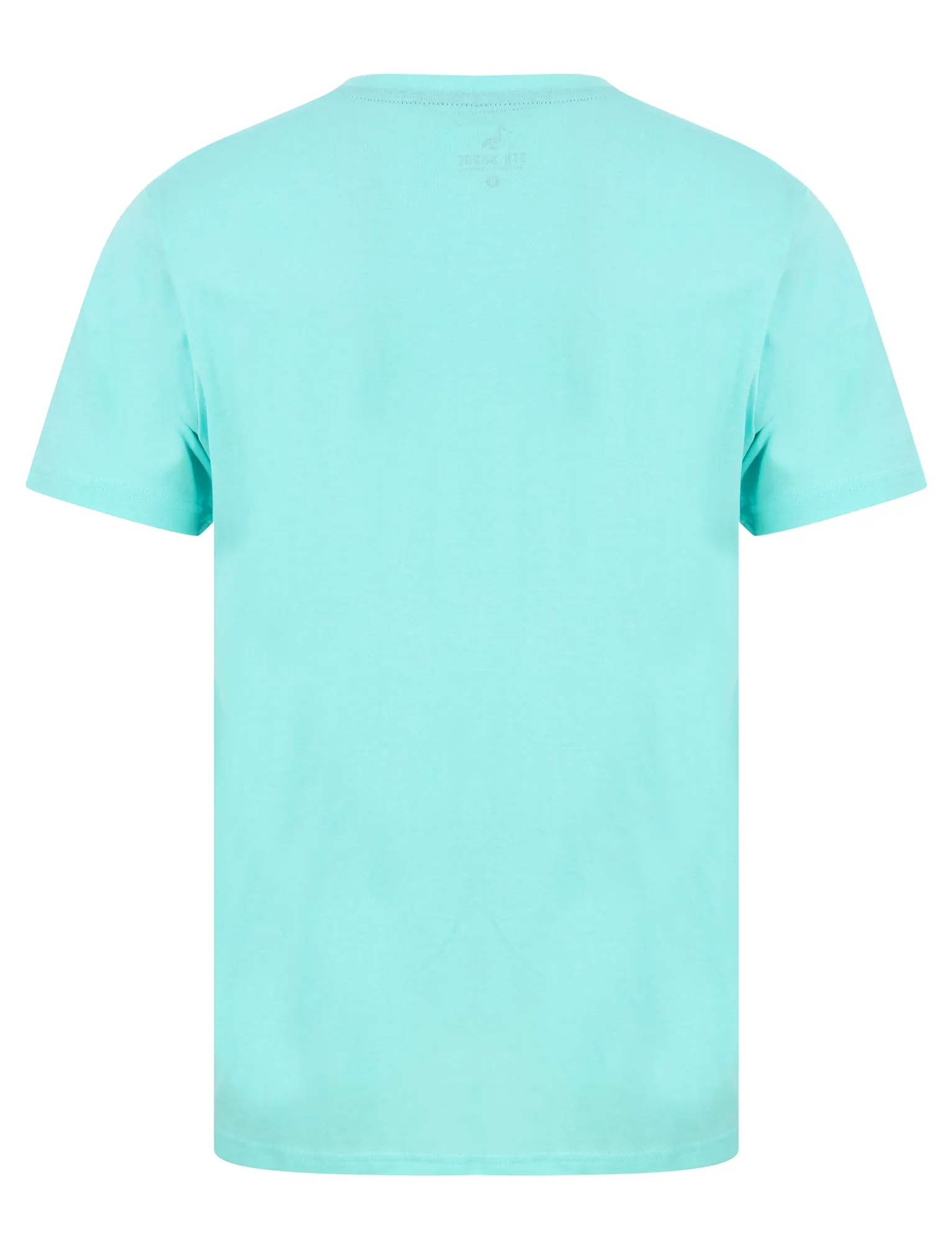Wave Breakers Motif Cotton Jersey T-Shirt in Limpet Shell Blue - South Shore sold by Tokyo Laundry product image thumbnail 2