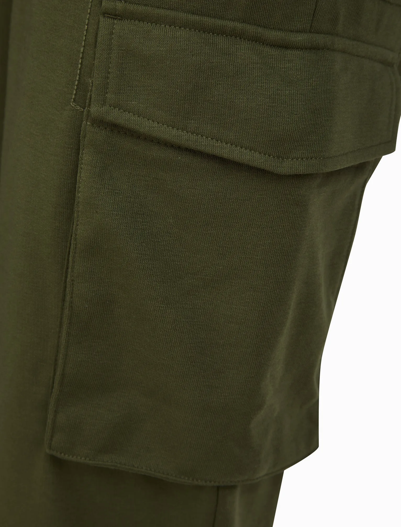 Frankie Multi-Pocket Cargo Style Cuffed Joggers in Dusty Olive - Tokyo Laundry sold by Tokyo Laundry product image thumbnail 4