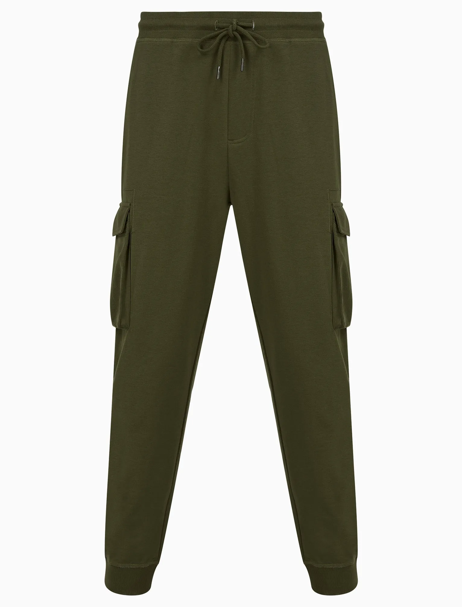 Frankie Multi-Pocket Cargo Style Cuffed Joggers in Dusty Olive - Tokyo Laundry sold by Tokyo Laundry product image thumbnail 2