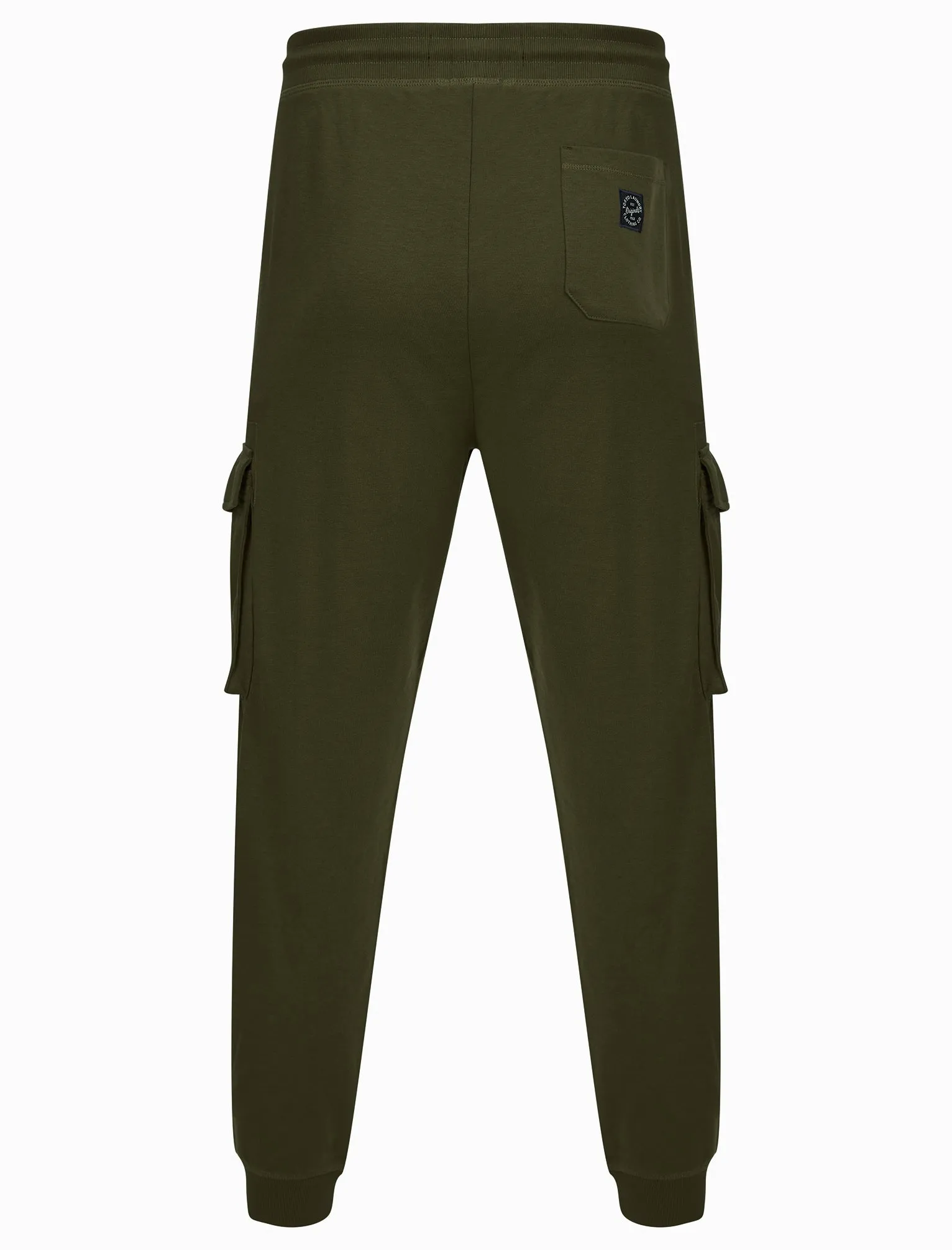 Frankie Multi-Pocket Cargo Style Cuffed Joggers in Dusty Olive - Tokyo Laundry sold by Tokyo Laundry product image thumbnail 3