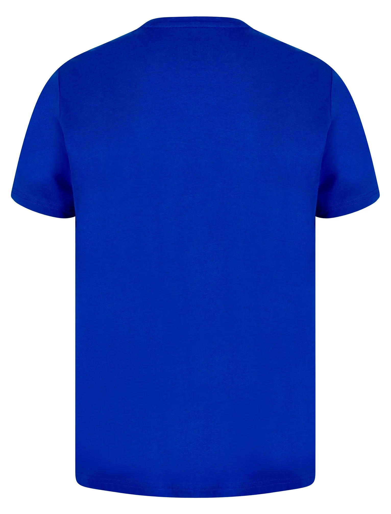 Men's Xmas Vibes Motif Novelty Cotton Christmas T-Shirt in Turkish Sea - Merry Christmas sold by Tokyo Laundry product image thumbnail 2