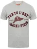 Springfield Motif Cotton T-Shirt In Light Grey Marl - Tokyo Laundry sold by Tokyo Laundry