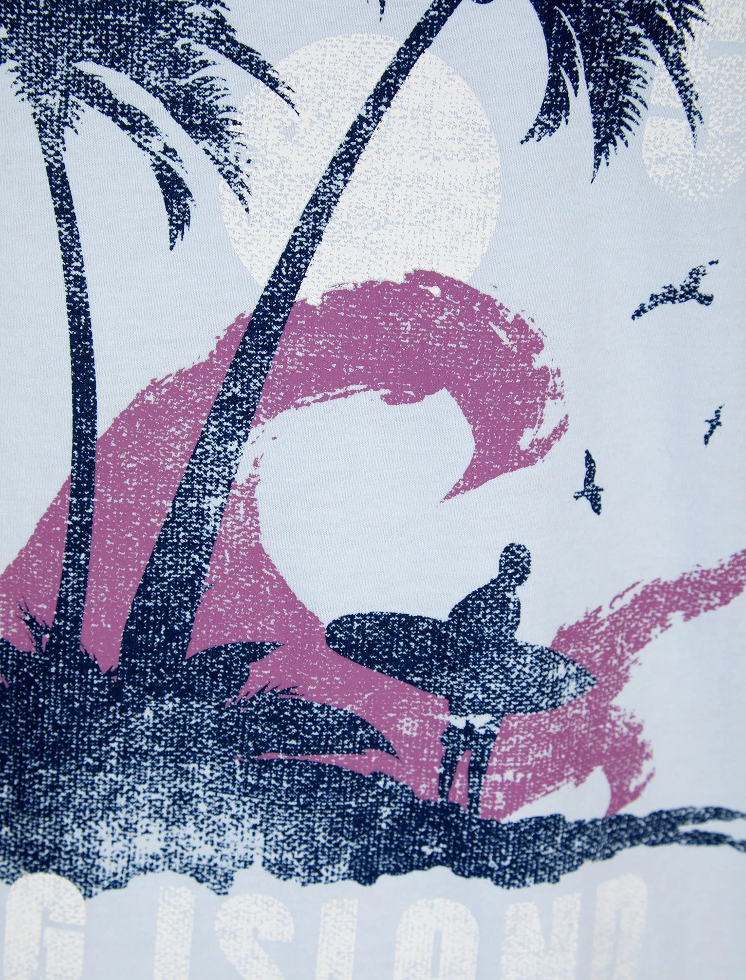 Montauk Motif Cotton Jersey T-Shirt in Ice Water - South Shore sold by Tokyo Laundry product image thumbnail 3