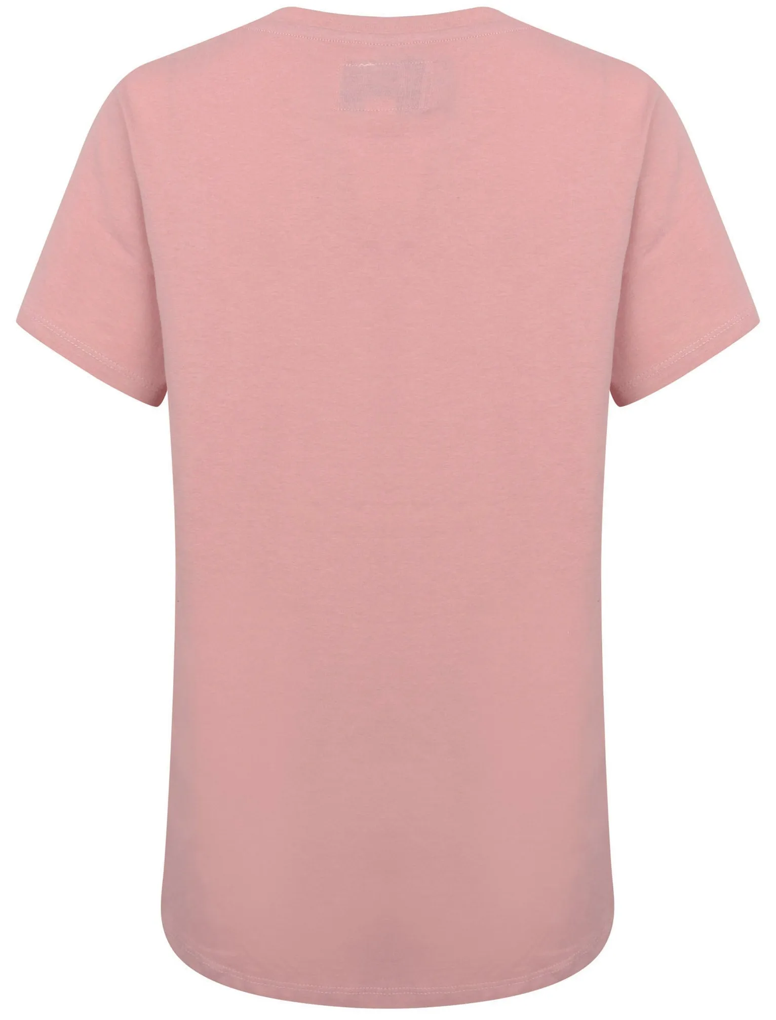 Womens Crew Neck Cotton Jersey T-Shirt In Pink - Tokyo Laundry sold by Tokyo Laundry product image thumbnail 2