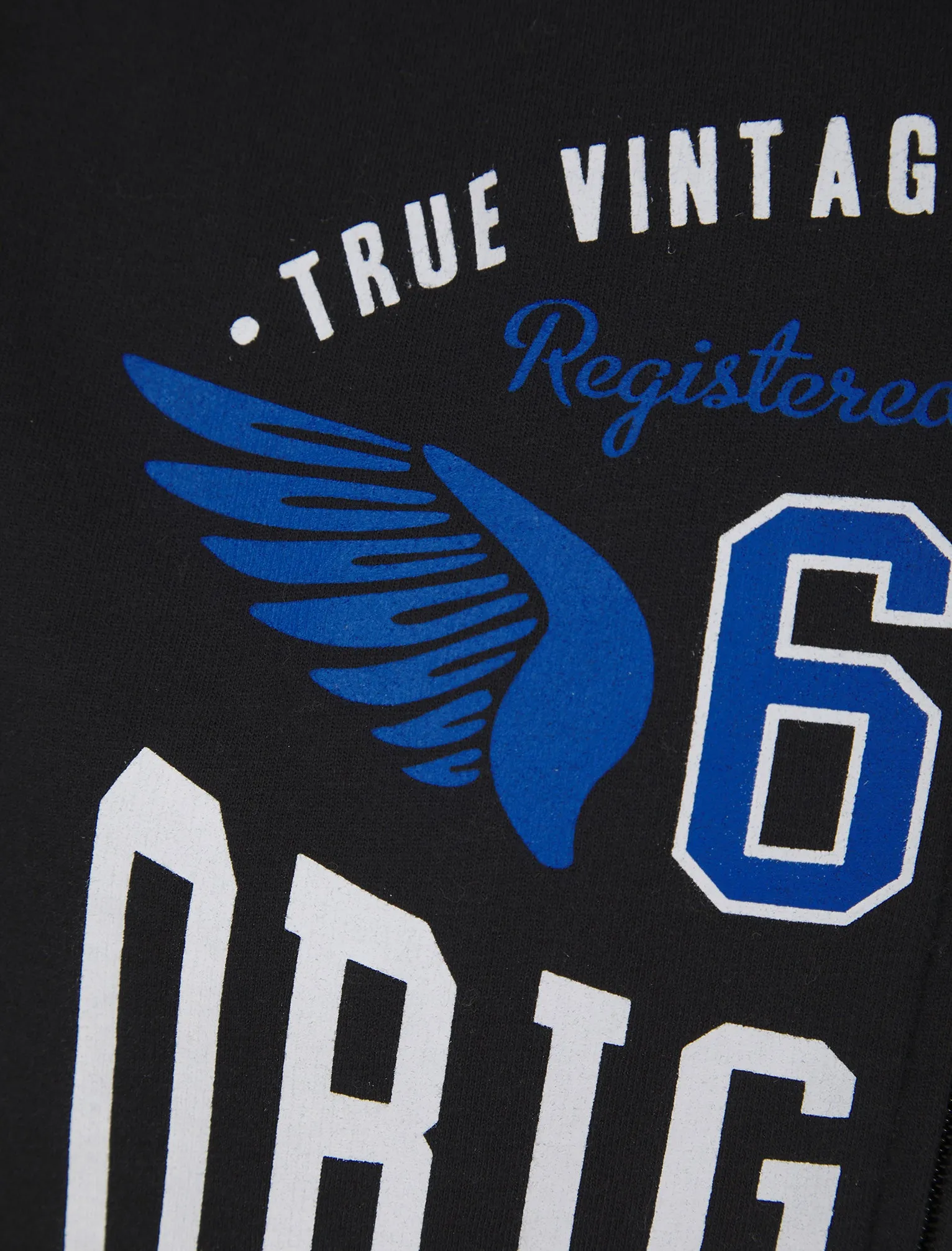 Revel Motif Brushback Fleece Zip Through Hoodie in Jet Black - Tokyo Laundry sold by Tokyo Laundry product image thumbnail 3