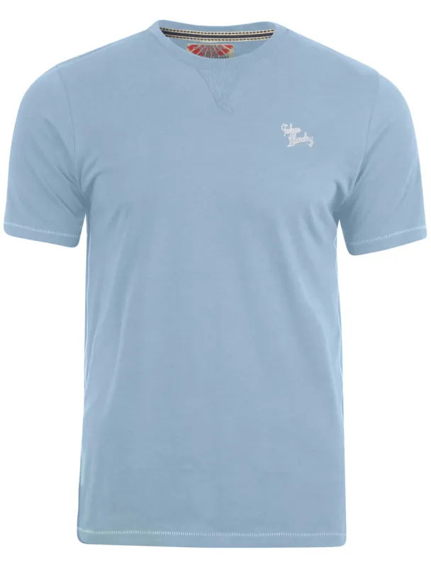 Essential Crew T-Shirt in Placid Blue - Tokyo Laundry sold by Tokyo Laundry