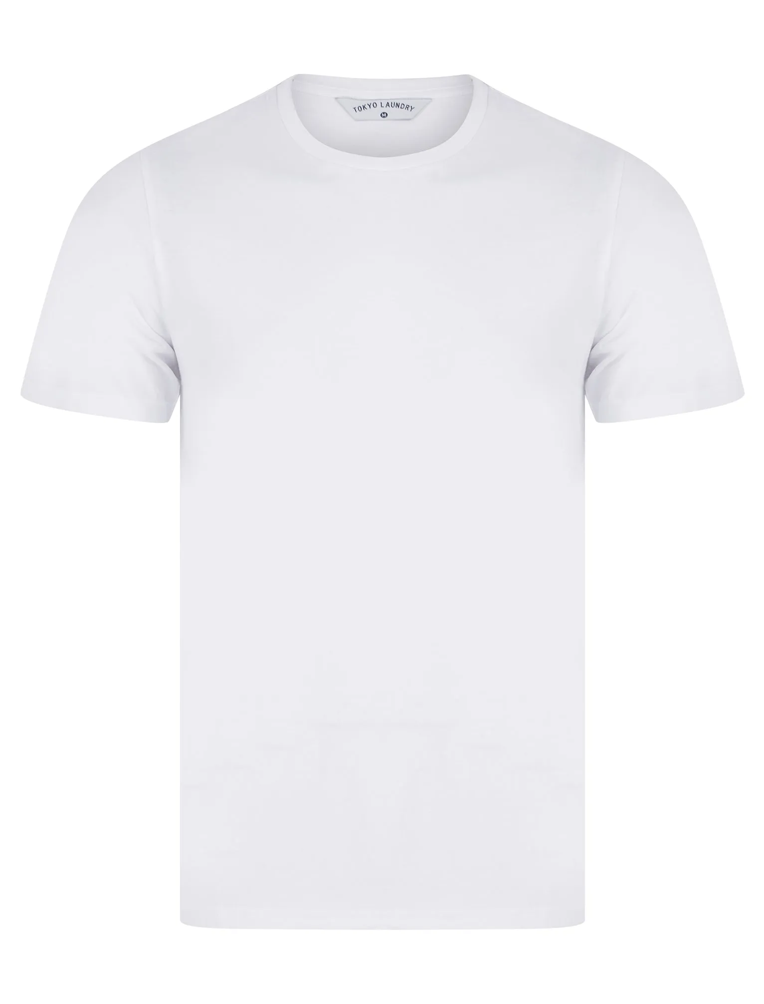 Spectre (5 Pack) Crew Neck Cotton T-Shirts in Sky Captain Navy / Barados Cherry / Jet Blue / Bright White / Ponderosa Pine - Tokyo Laundry sold by Tokyo Laundry product image thumbnail 2