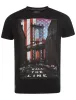 Dissident Walk The Line Black T-Shirt sold by Tokyo Laundry