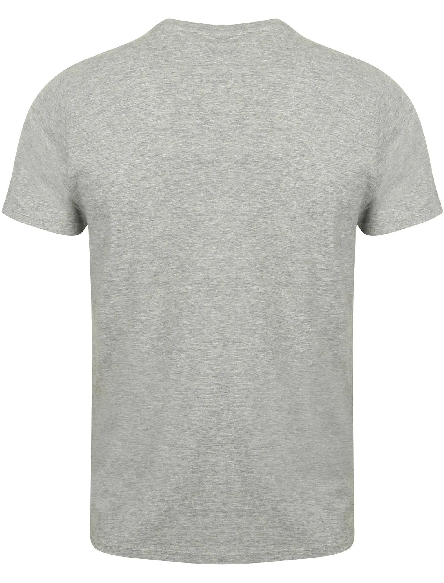 Warriors Crew Neck T-Shirt with Motif in Light Grey Marl - South Shore sold by Tokyo Laundry product image thumbnail 2