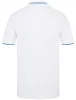 Baser Cotton Pique Polo Shirt In Optic White - South Shore sold by Tokyo Laundry