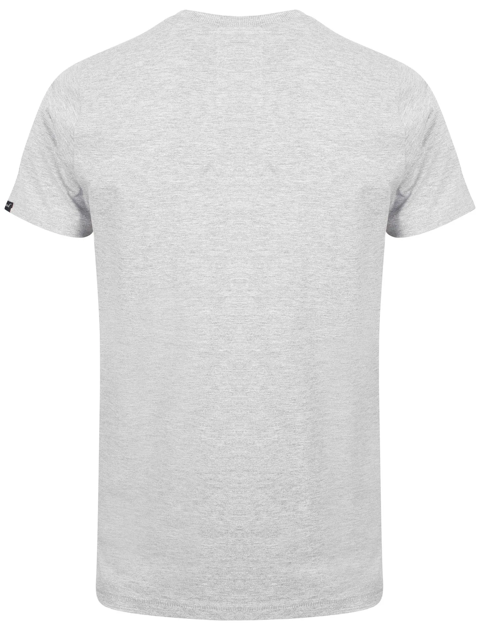 Montecarlo Crew Neck Cotton T-Shirt In Light Grey Marl - Tokyo Laundry sold by Tokyo Laundry product image thumbnail 2