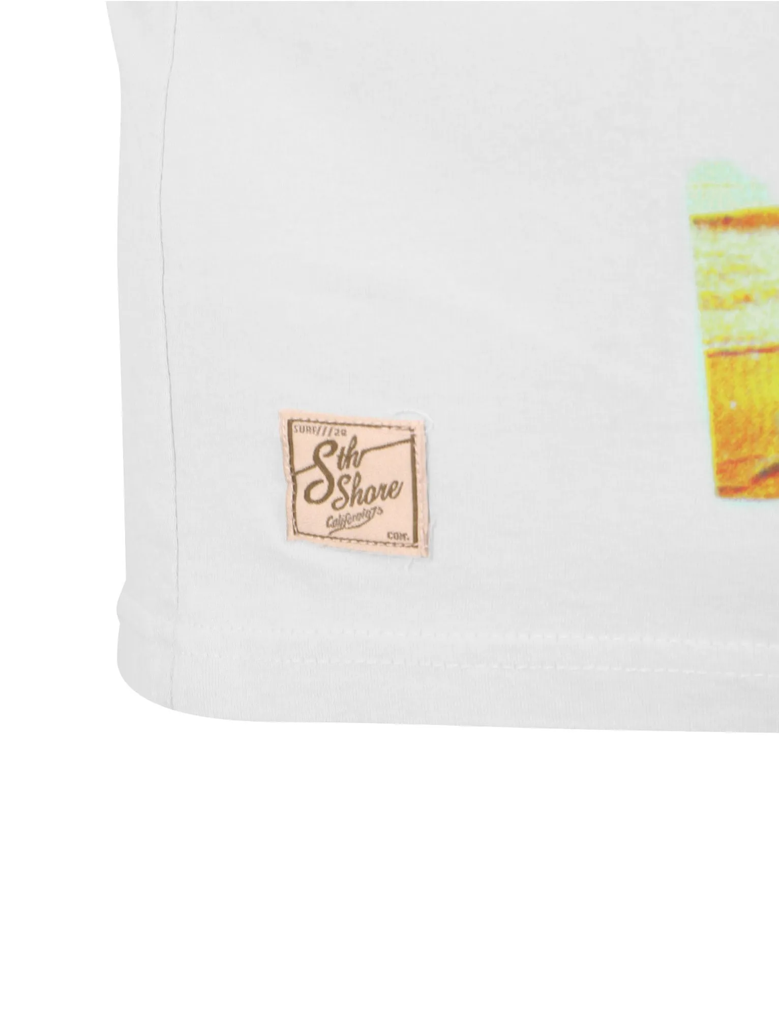 Miami Wave Jersey T-Shirt in Optic White - Sth Shore sold by Tokyo Laundry product image thumbnail 4