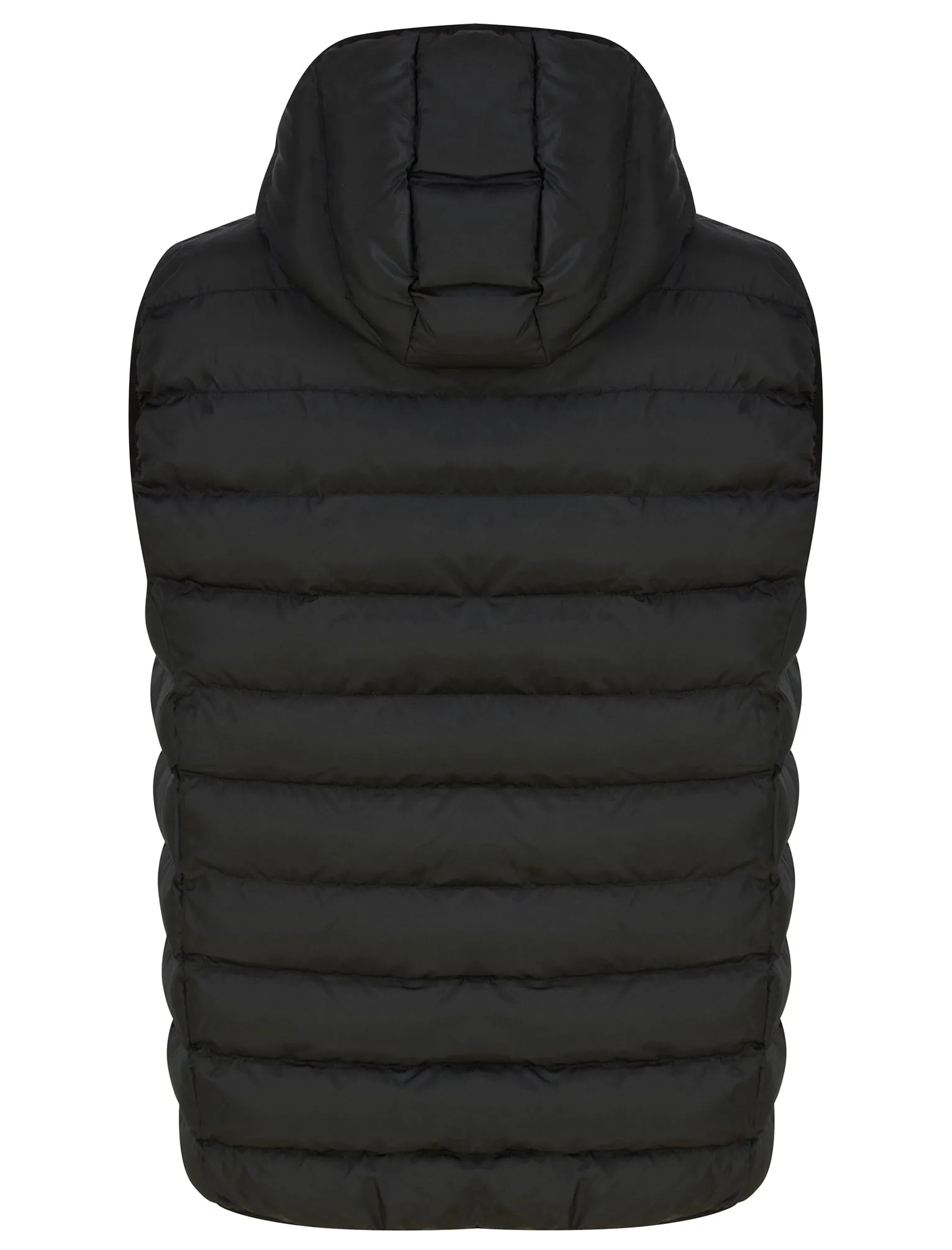 Dallon Quilted Puffer Gilet with Hood in Jet Black - Tokyo Laundry sold by Tokyo Laundry product image thumbnail 2