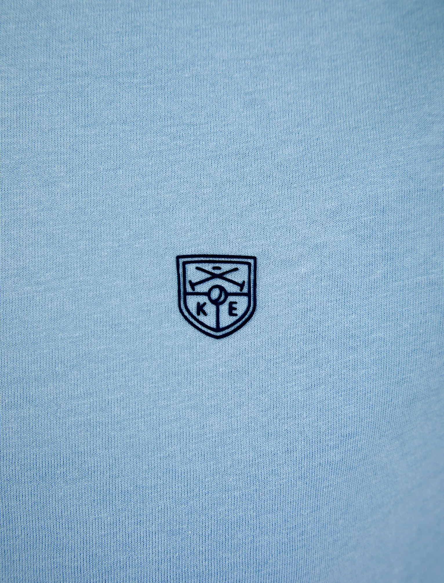 Westport Cotton Jersey Crew Neck Ringer T-Shirt in Blue Bell - Kensington Eastside sold by Tokyo Laundry product image thumbnail 3