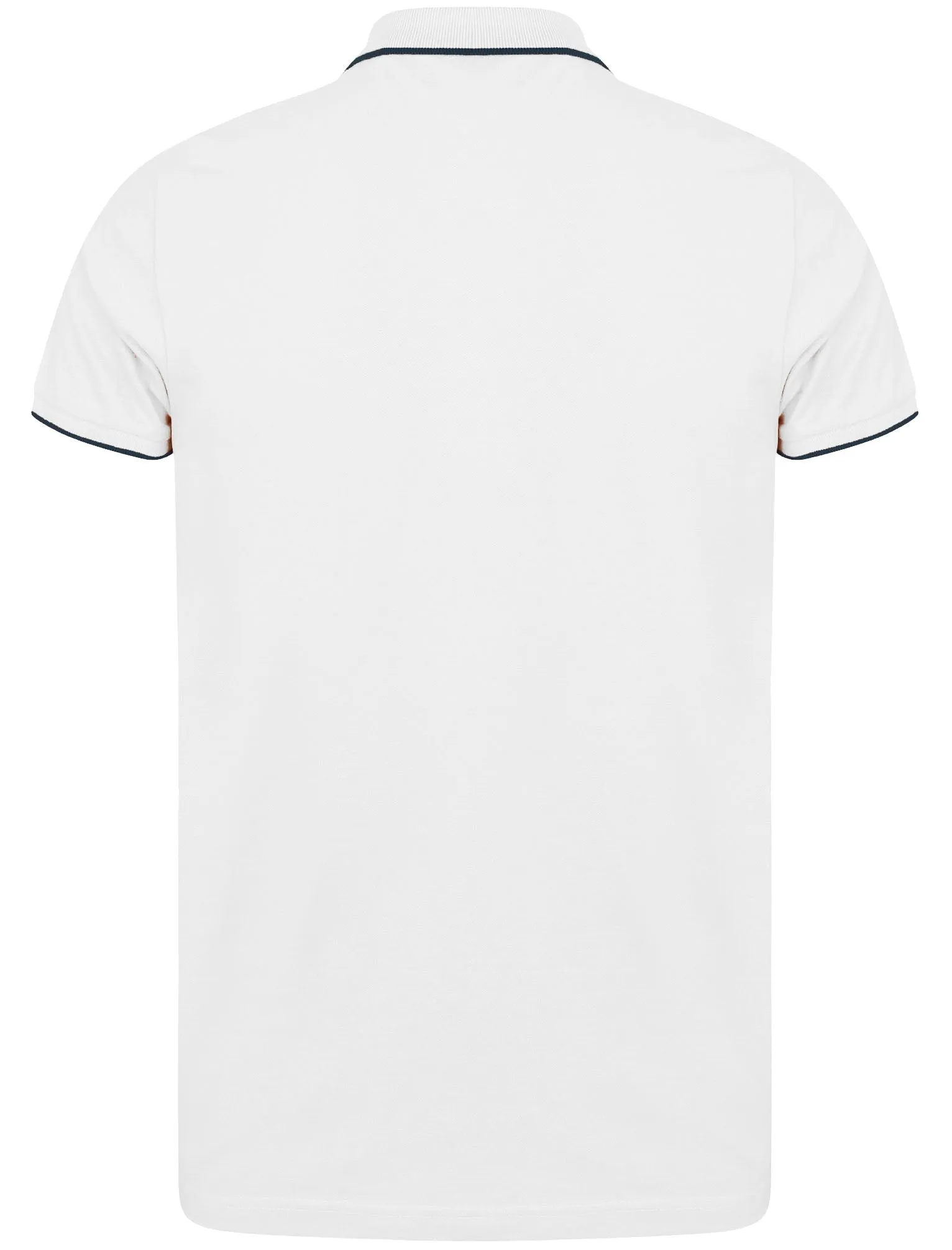 Monarch Cotton Polo Shirt with Butterfly Print in White sold by Tokyo Laundry product image thumbnail 2