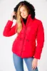 Jasmin Quilted Puffer Jacket With Faux Fur Trim Hood In Crimson - Tokyo Laundry sold by Tokyo Laundry