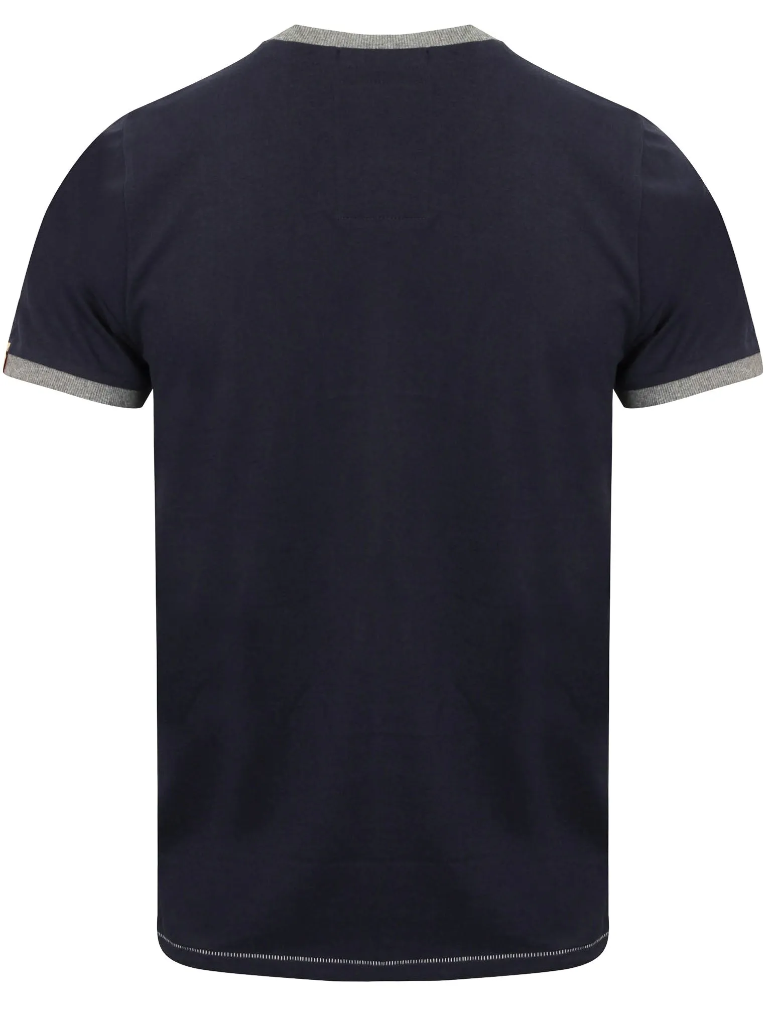 Wivelsfield Motif T-Shirt with Crew Neckline in Dark Navy - Tokyo Laundry sold by Tokyo Laundry product image thumbnail 3