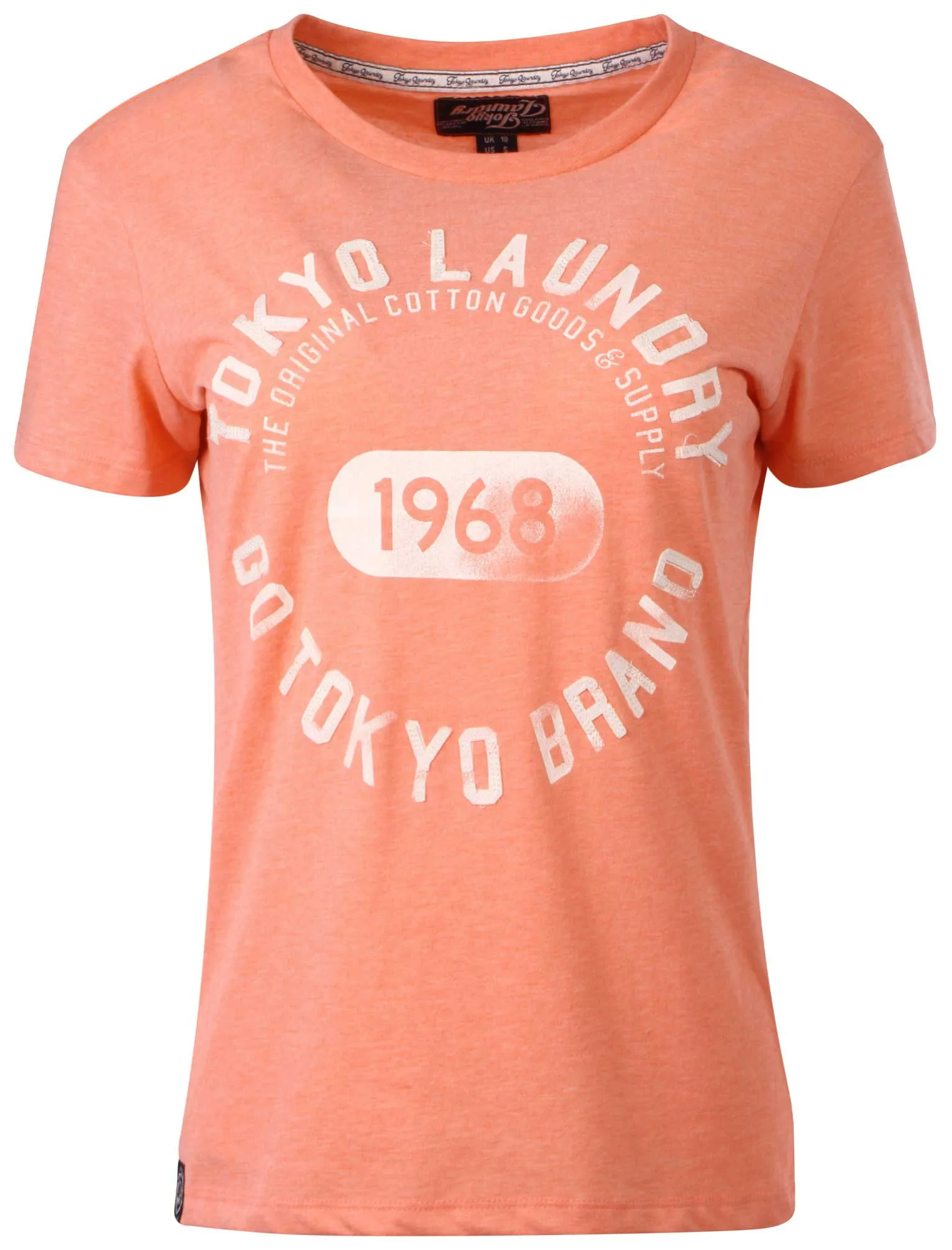 Tokyo Laundry t-shirt in Orange sold by Tokyo Laundry
