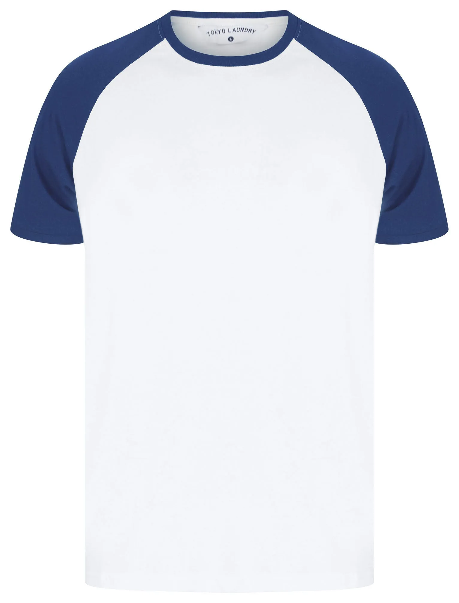 Dunswell (3 Pack) Raglan Sleeve Cotton Jersey Basic T-Shirt Set In Red / Blue / Grey Marl - Tokyo Laundry sold by Tokyo Laundry product image thumbnail 2