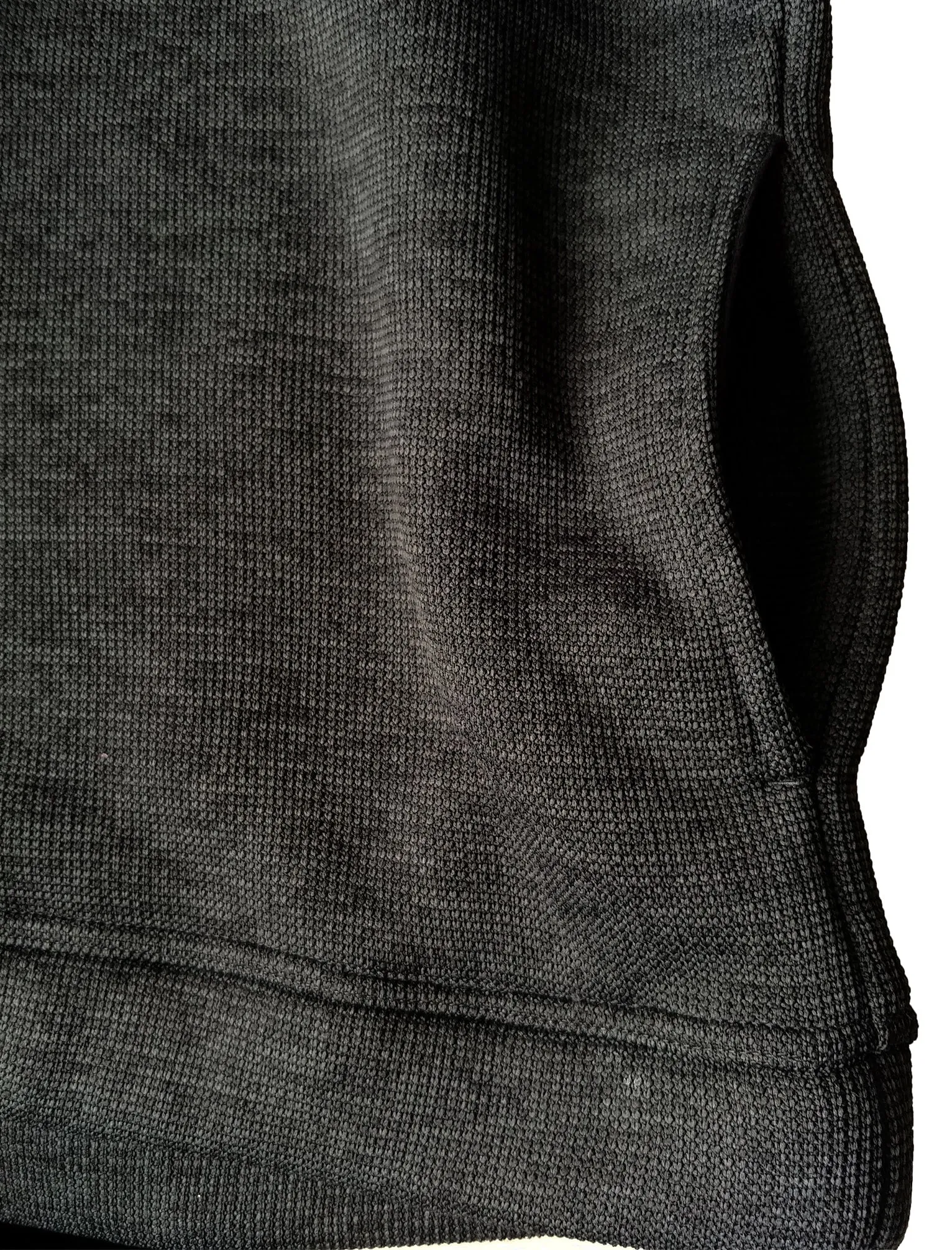 Malcolm Borg Lined Half Zip Bonded Pullover Fleece In Charcoal - Kensington Eastside sold by Tokyo Laundry product image thumbnail 4