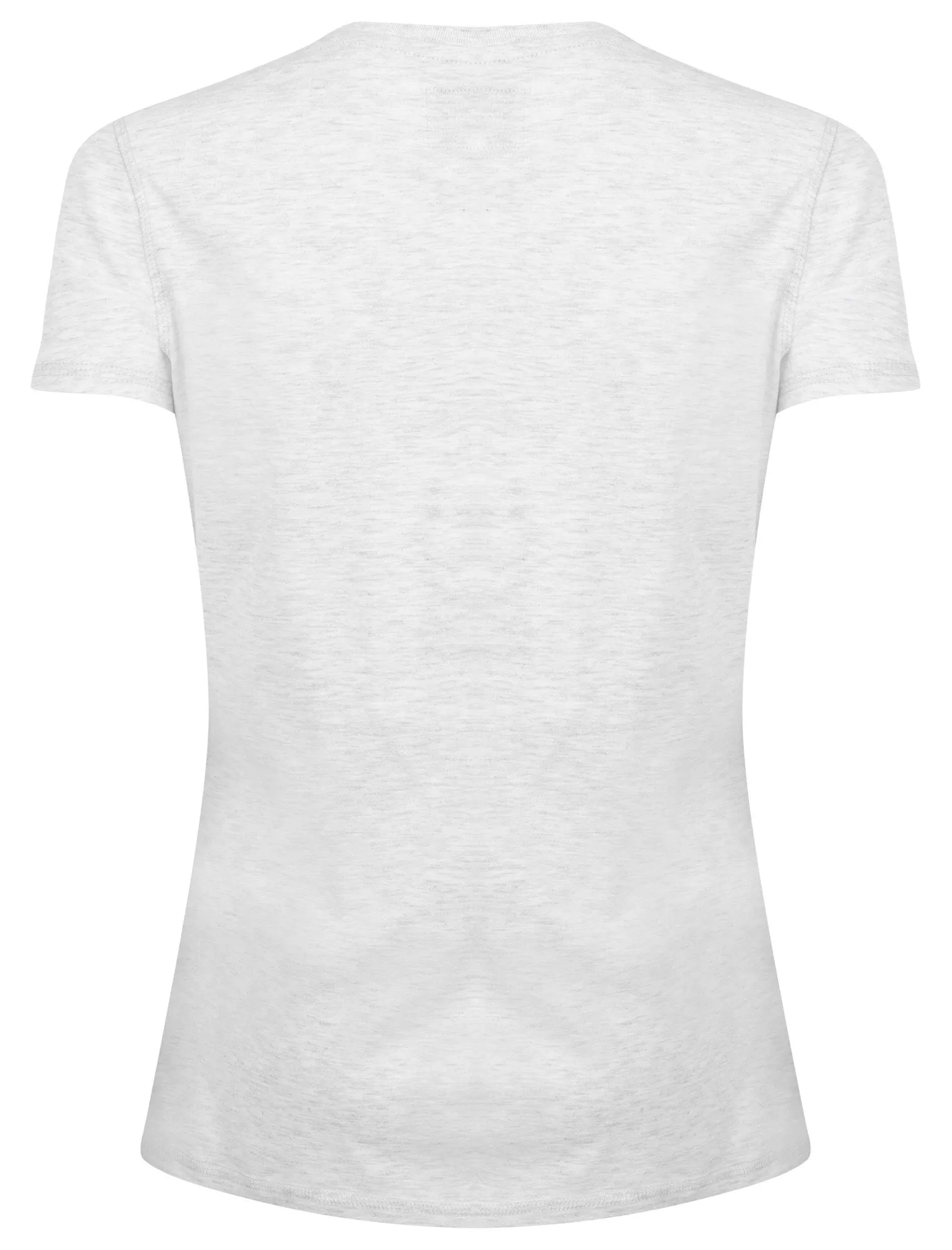 Aliza Foil Motif Cotton Crew Neck T-Shirt In White Grey Marl - Tokyo Laundry sold by Tokyo Laundry product image thumbnail 2