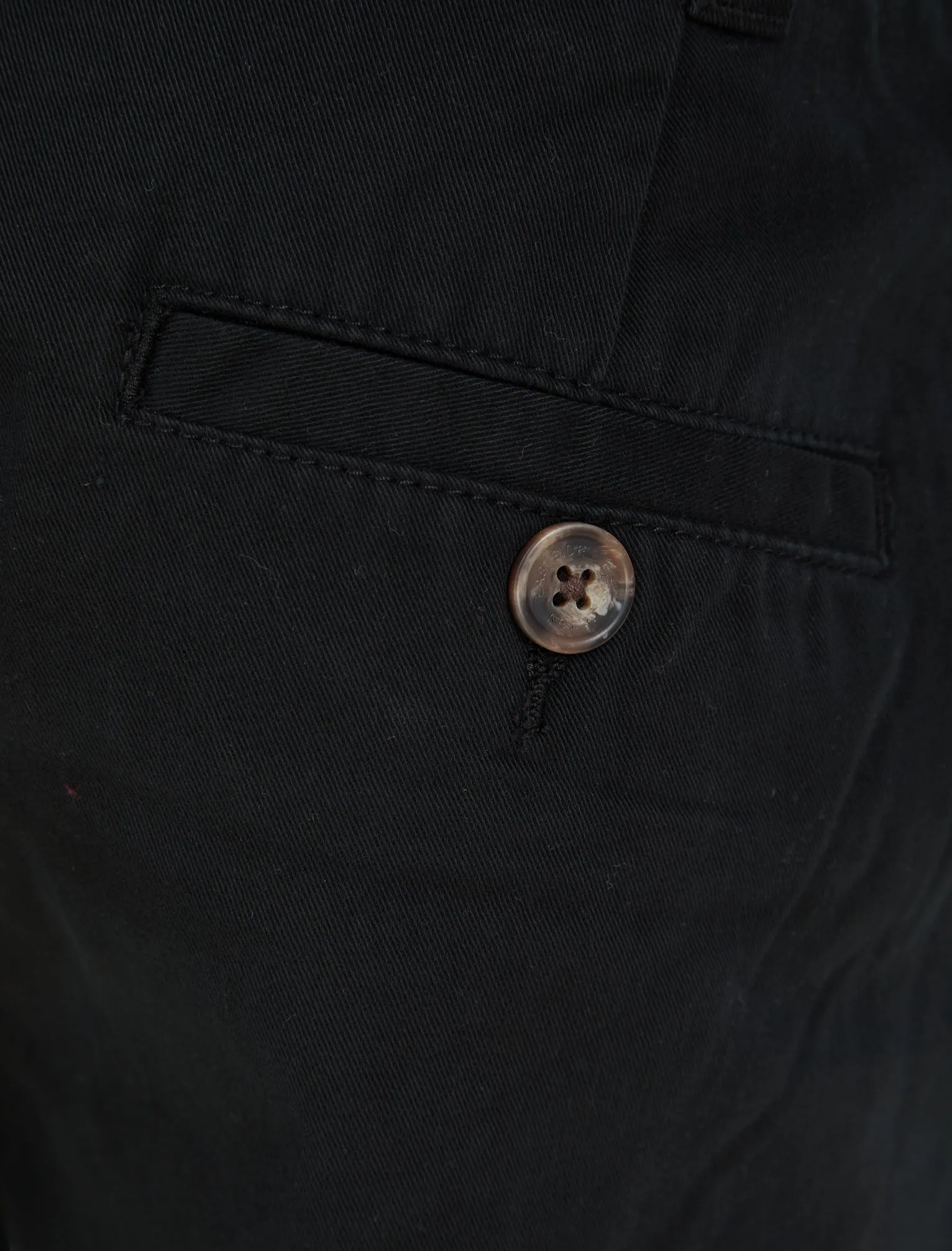Kynance Cotton Twill Chino Shorts in Jet Black - Kensington Eastside sold by Tokyo Laundry product image thumbnail 3