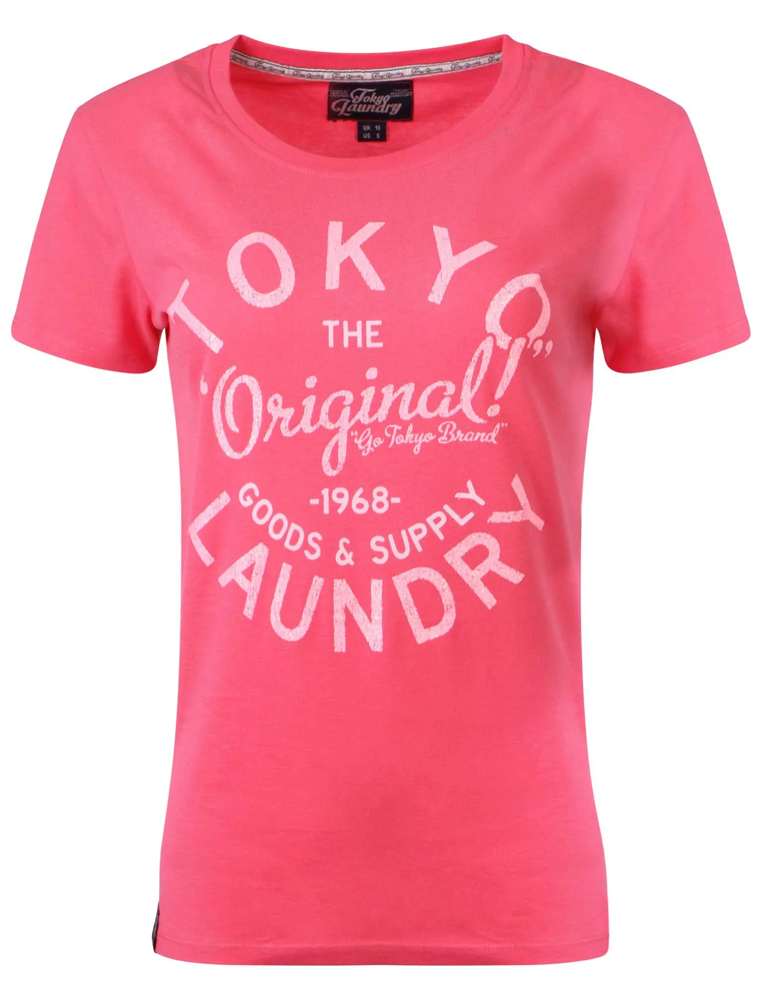 Tokyo Laundry Daisy Pink t-shirt sold by Tokyo Laundry