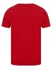 Taper Stripe Sleeve Cotton T-Shirt in Barados Cherry - Tokyo Laundry sold by Tokyo Laundry