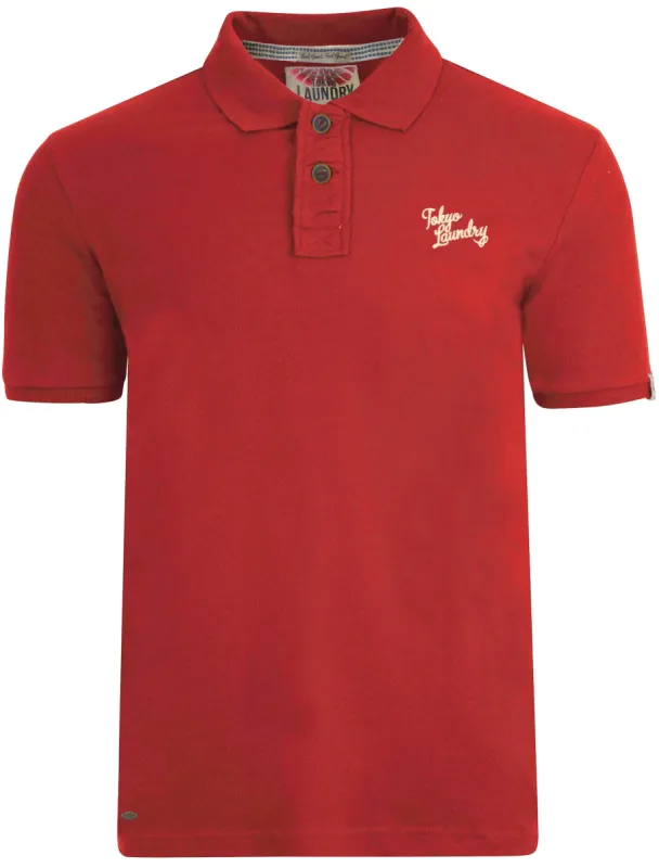 Penn State Polo Shirt in Tokyo Red - Tokyo Laundry sold by Tokyo Laundry