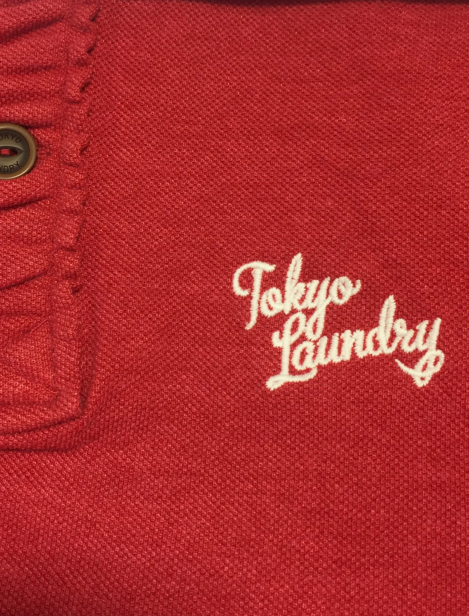 Penn State Polo Shirt in Tokyo Red - Tokyo Laundry sold by Tokyo Laundry product image thumbnail 3