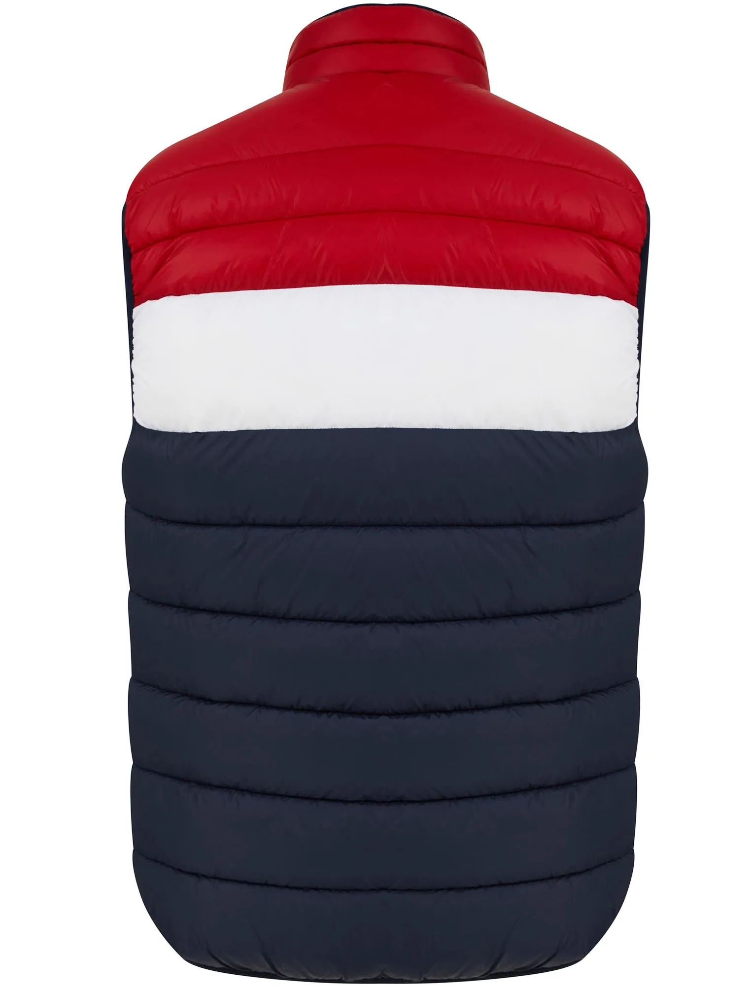 Tarmon Microfleece Lined Quilted Puffer Gilet in Sky Captain Navy / Red - Tokyo Laundry Active Tech sold by Tokyo Laundry product image thumbnail 2