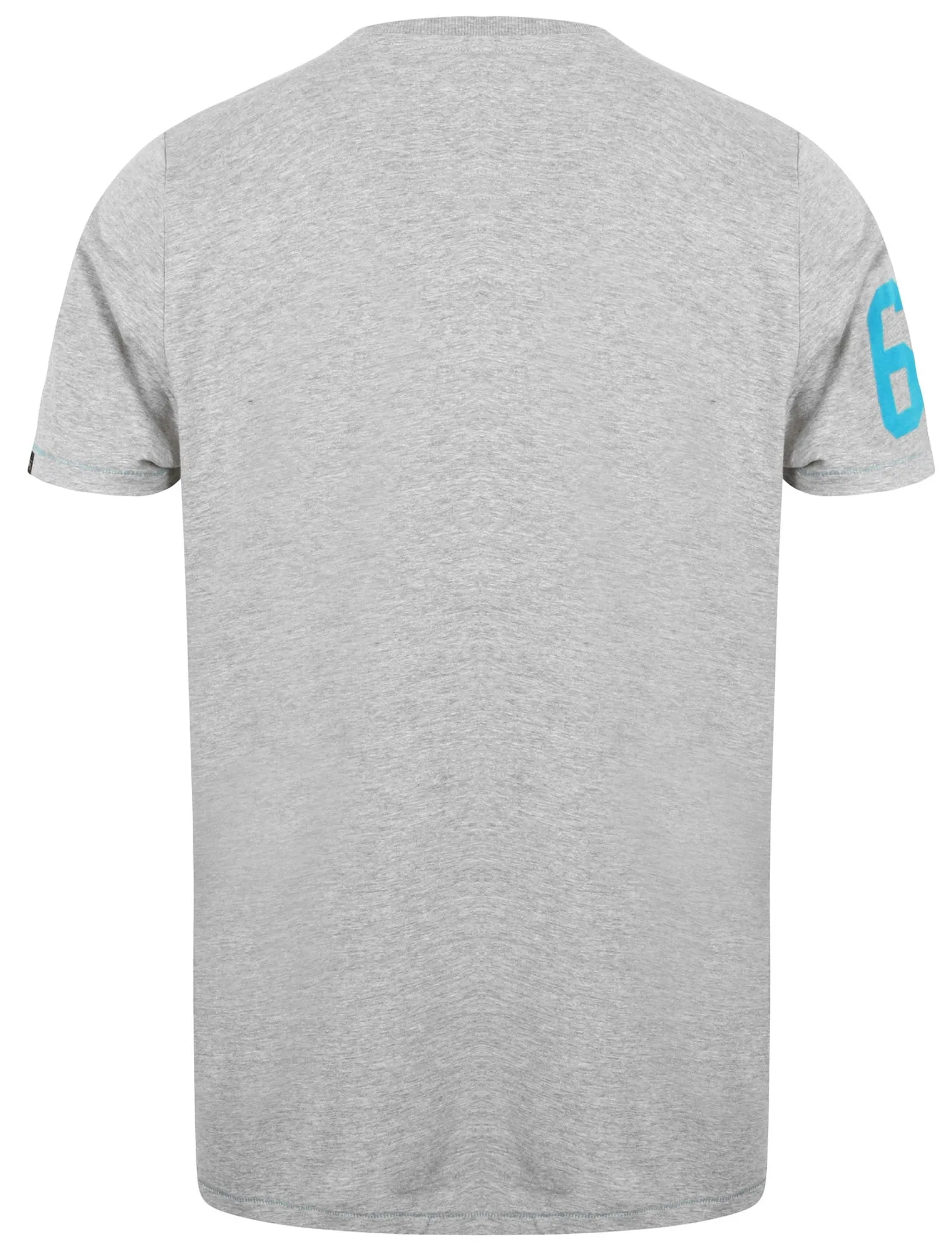 Mens Gradient Print Cotton T-Shirt In Light Grey Marl - Tokyo Laundry sold by Tokyo Laundry product image thumbnail 2