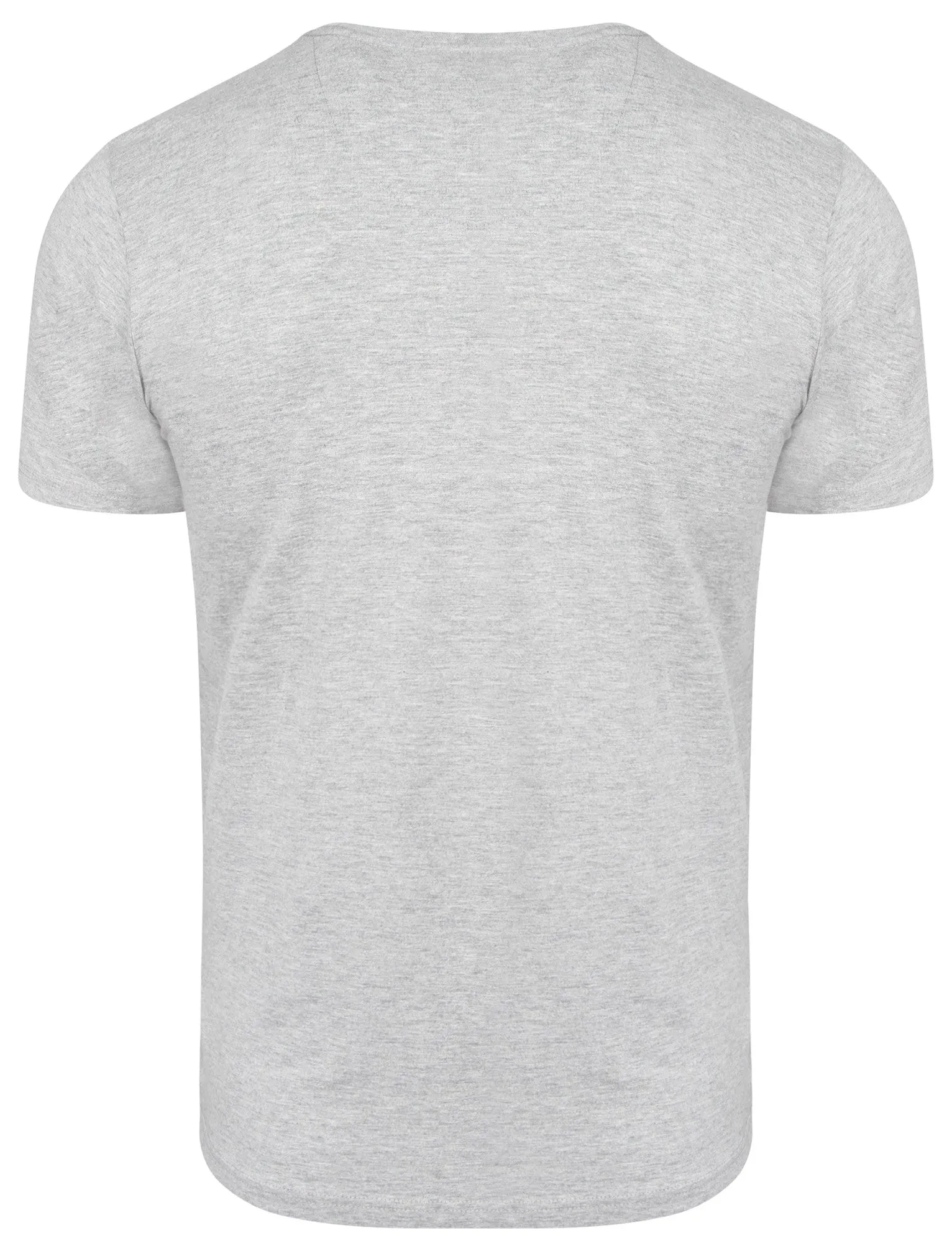 Convex Motif Cotton T-Shirt In Light Grey Marl - Dissident sold by Tokyo Laundry product image thumbnail 2