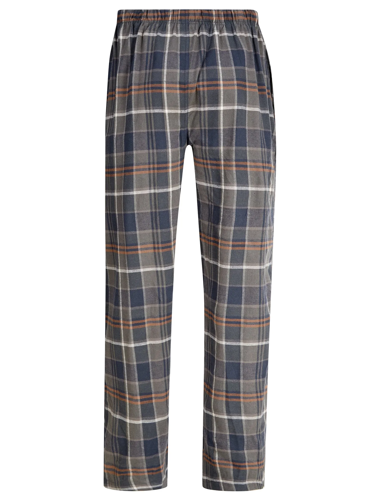 Leslie Checked Brush Flannel Cotton Lounge Pants in Green / Navy - Tokyo Laundry sold by Tokyo Laundry product image thumbnail 2
