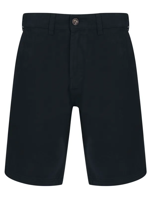 Aidan Cotton Twill Chino Shorts in Sky Captain Navy - Kensington Eastside sold by Tokyo Laundry