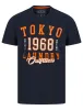 Moored Motif Cotton Jersey T-Shirt in Sky Captain Navy - Tokyo Laundry sold by Tokyo Laundry