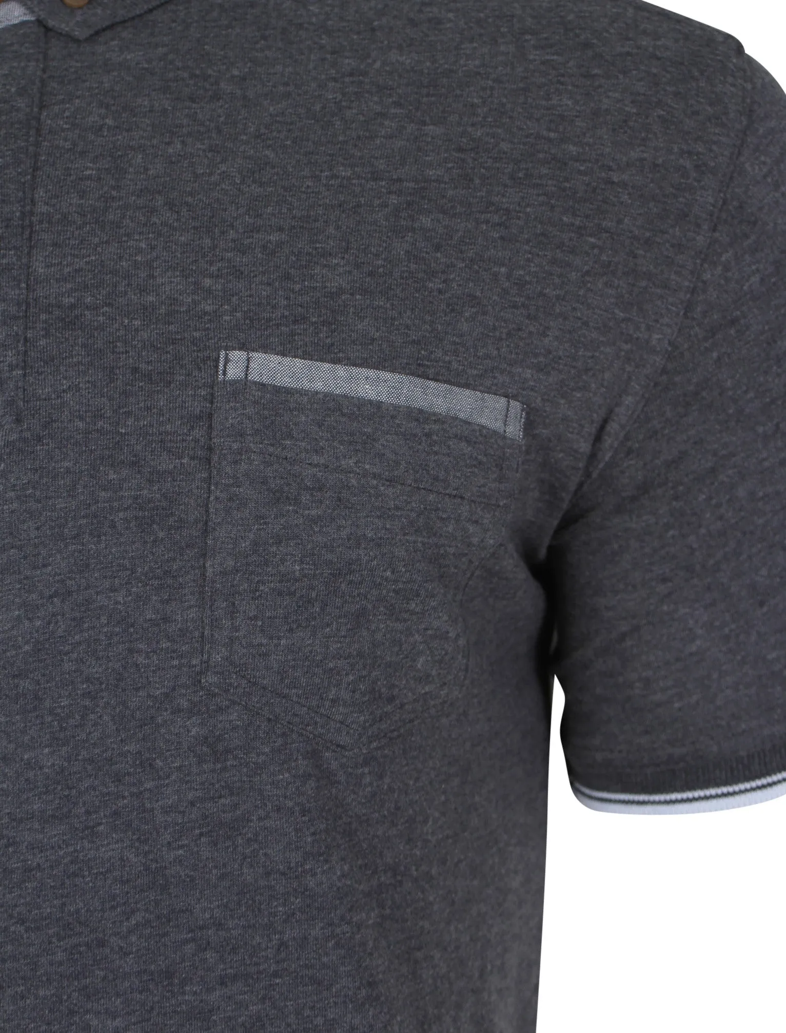 Callcott Polo Shirt in Blue Marl - Kensington Eastside sold by Tokyo Laundry product image thumbnail 2