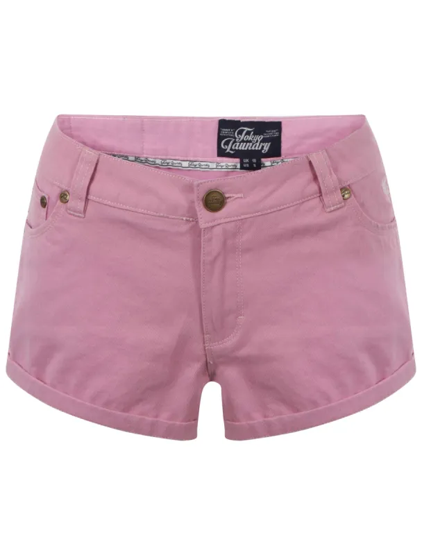 Tokyo Laundry Lexie Pink Shorts sold by Tokyo Laundry