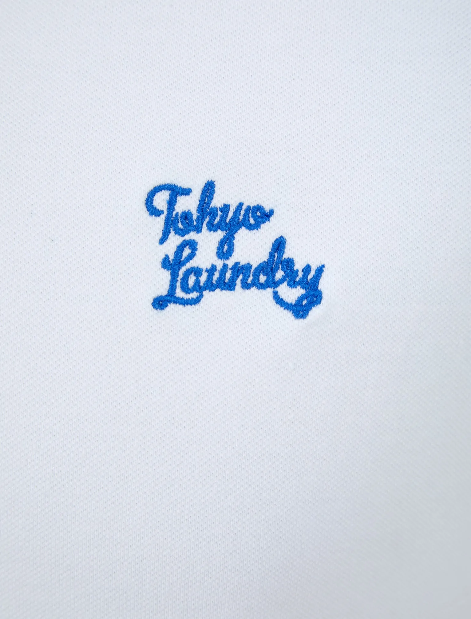 Marahau 3 Signature Cotton Pique Polo Shirt in Optic White - Tokyo Laundry sold by Tokyo Laundry product image thumbnail 3