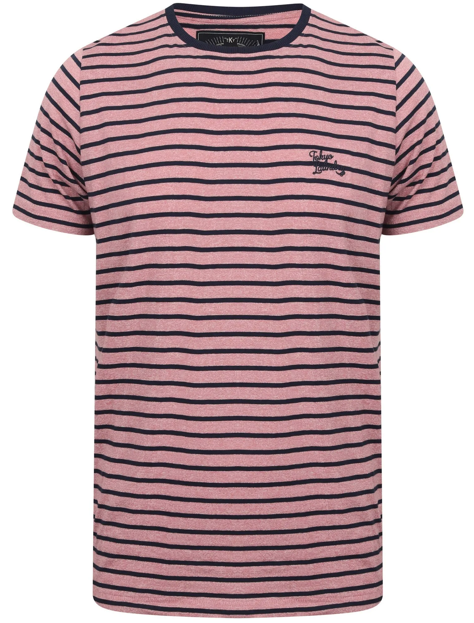 Pacora Grindle Stripe Cotton T-Shirt In Faded Peach - Tokyo Laundry sold by Tokyo Laundry product image thumbnail 5