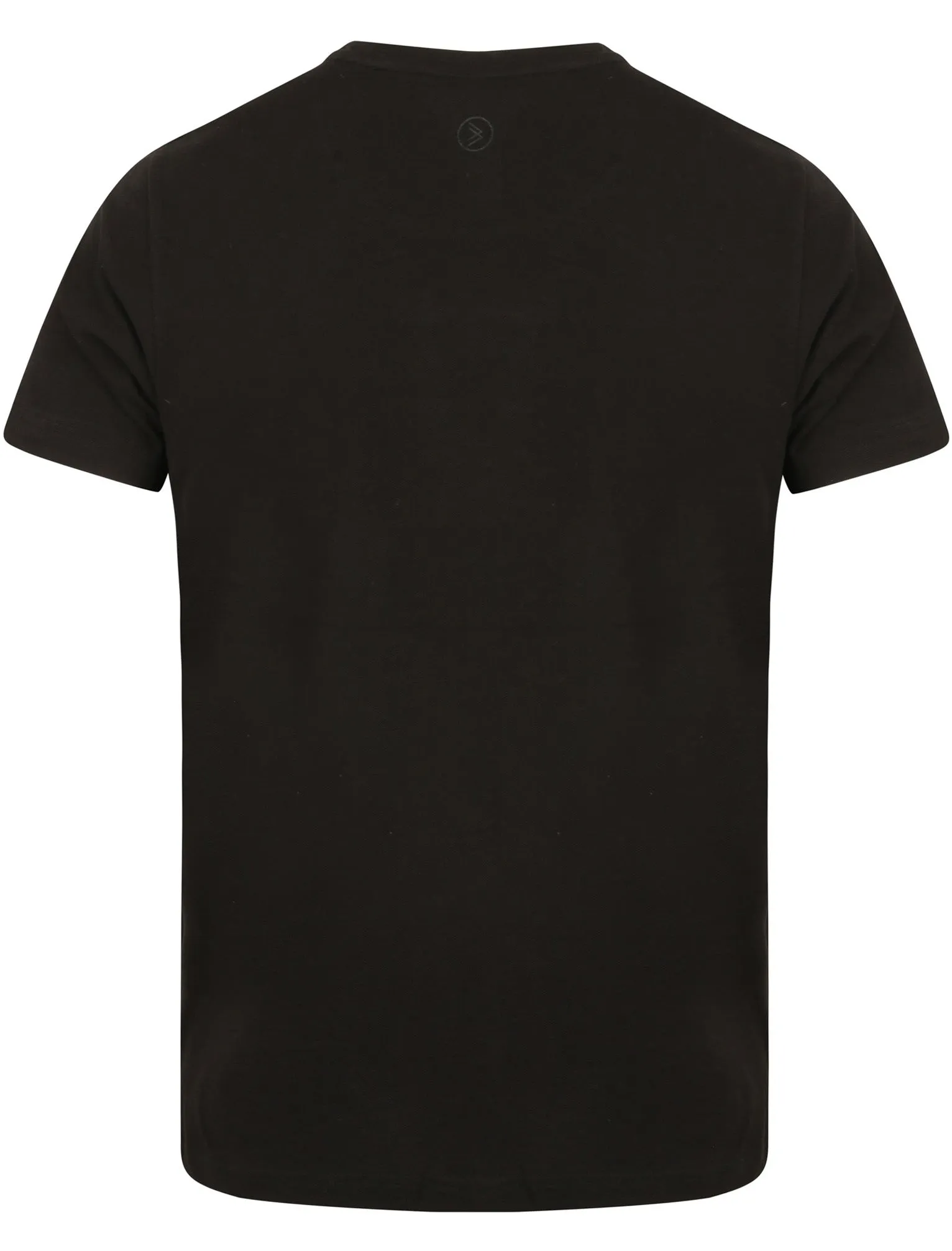 Lecky Cotton Pique Crew Neck T-Shirt In Black - Dissident sold by Tokyo Laundry product image thumbnail 2