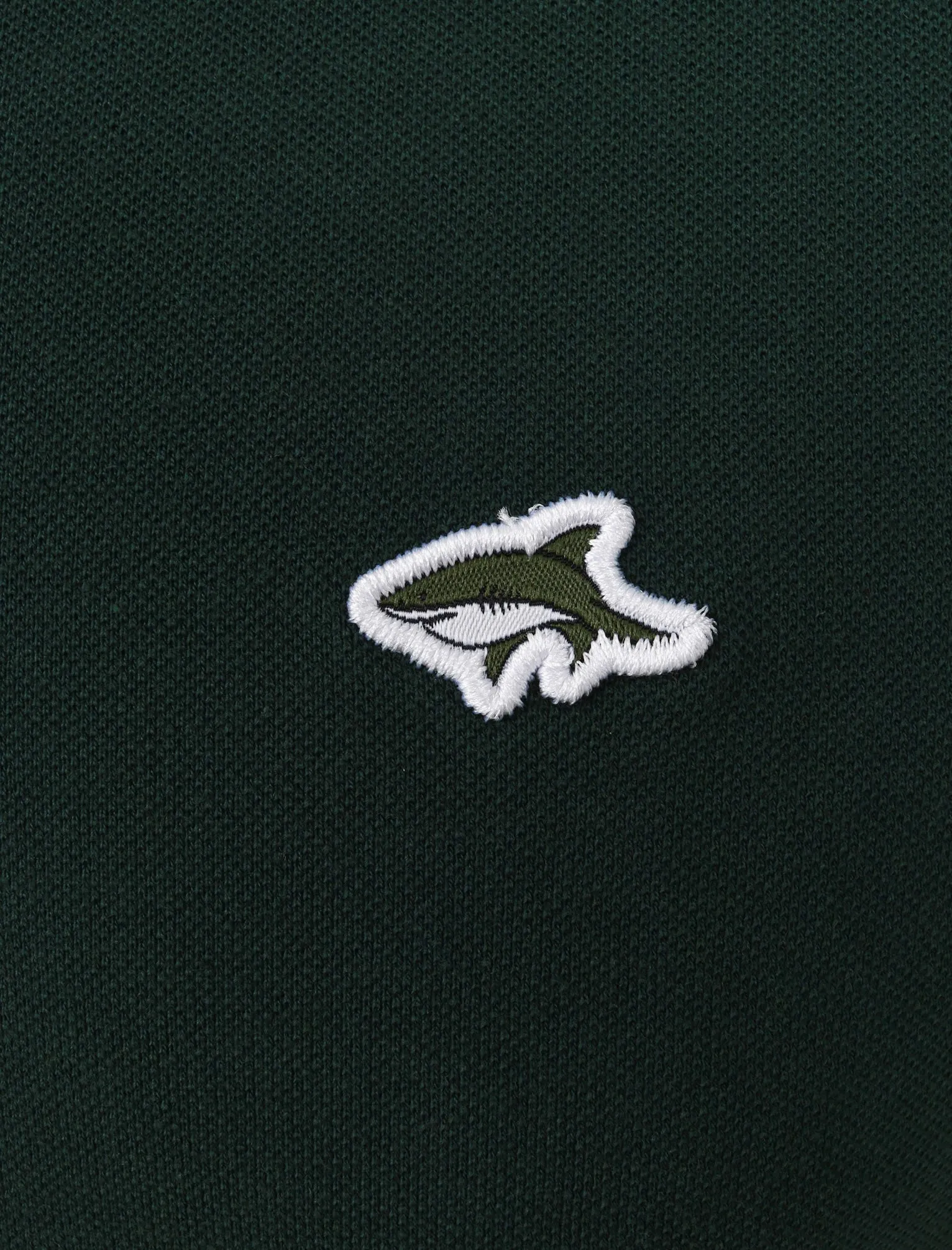 Crown Cotton Pique Polo Shirt with Racer Stripe Sleeves In Pine Grove - Le Shark sold by Tokyo Laundry product image thumbnail 4