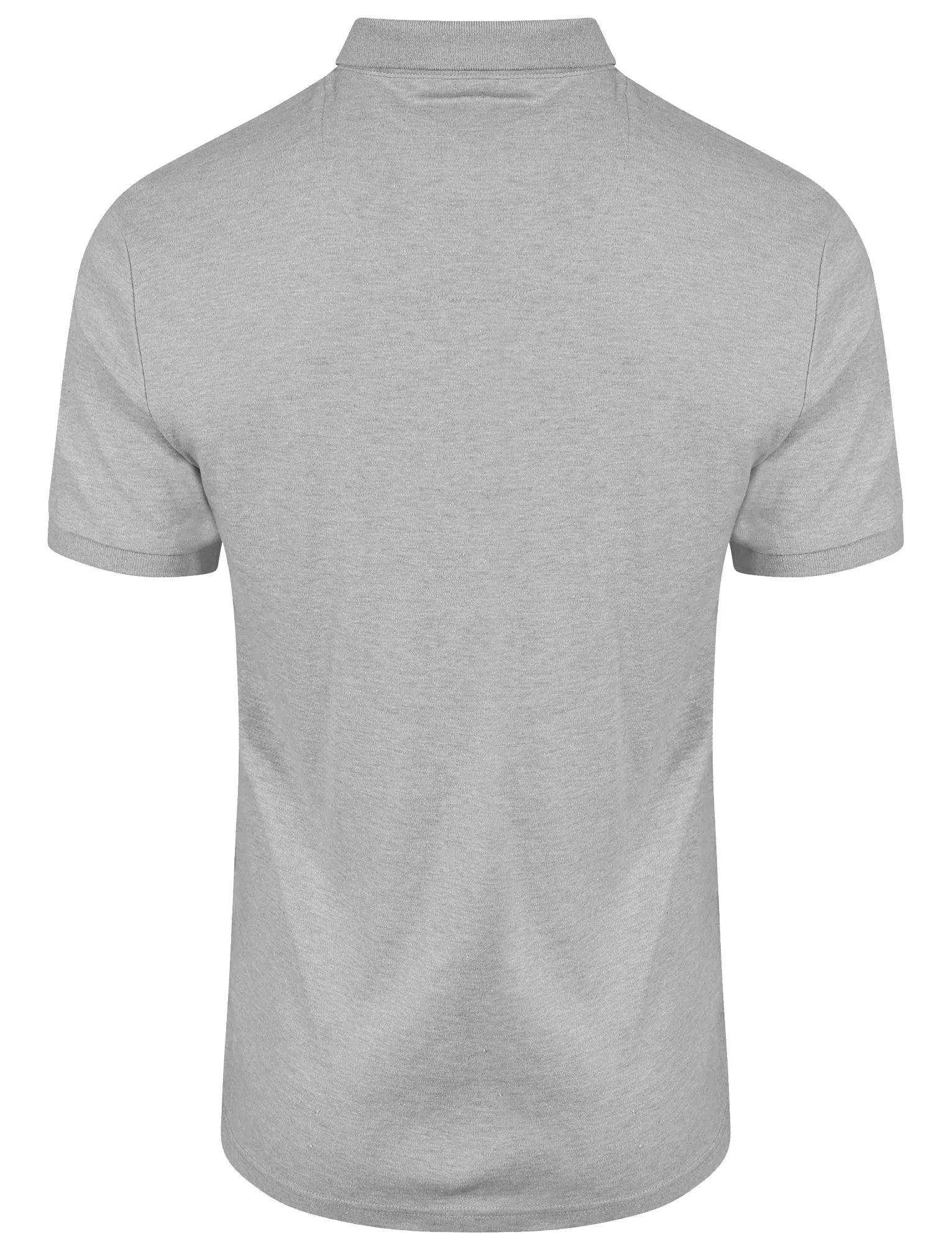 Densley Cotton Blend Polo Shirt In Light Grey Marl - Kensington Eastside sold by Tokyo Laundry product image thumbnail 2