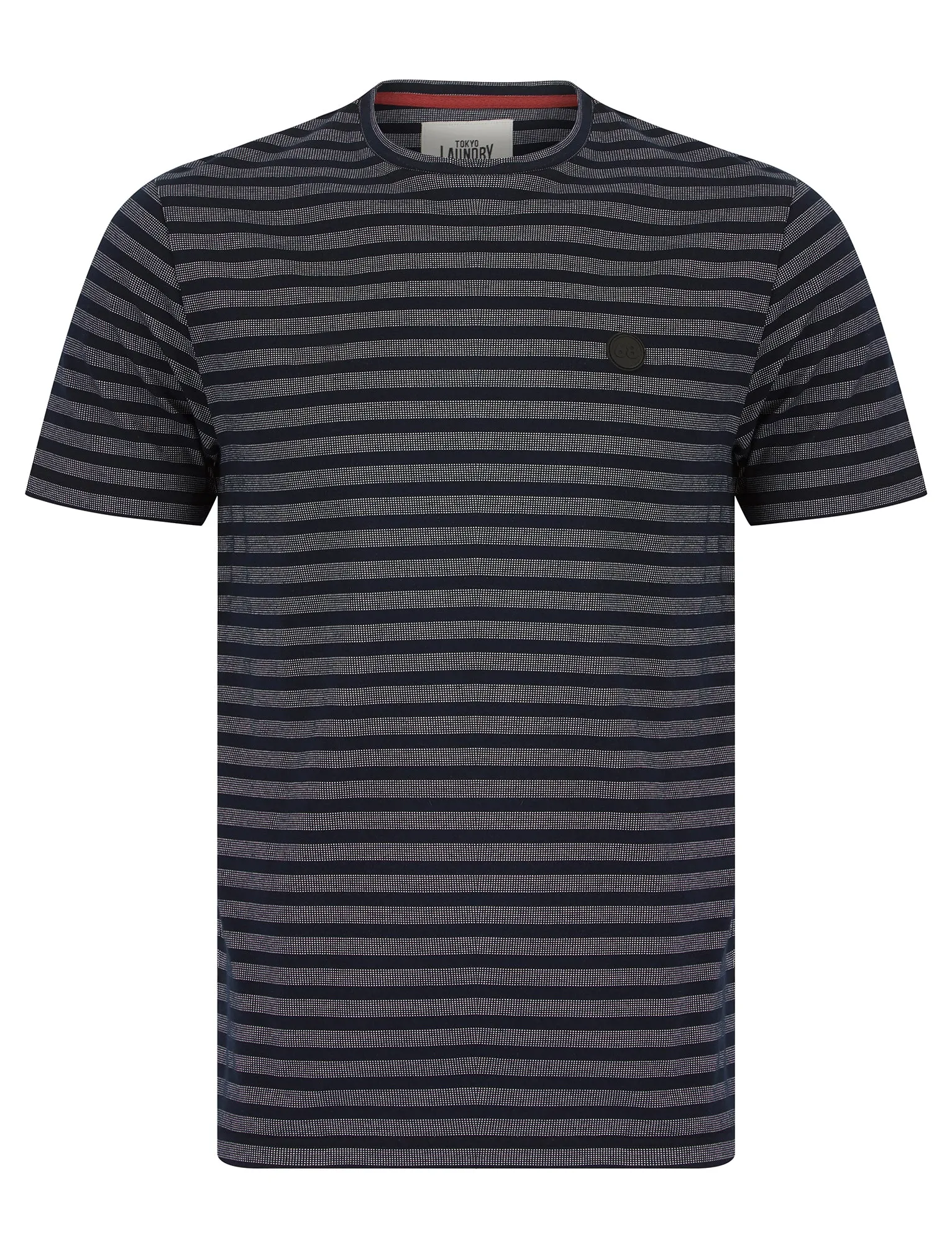 Morris Grindle Stripe Cotton T-Shirt in Navy Stripe - Tokyo Laundry sold by Tokyo Laundry