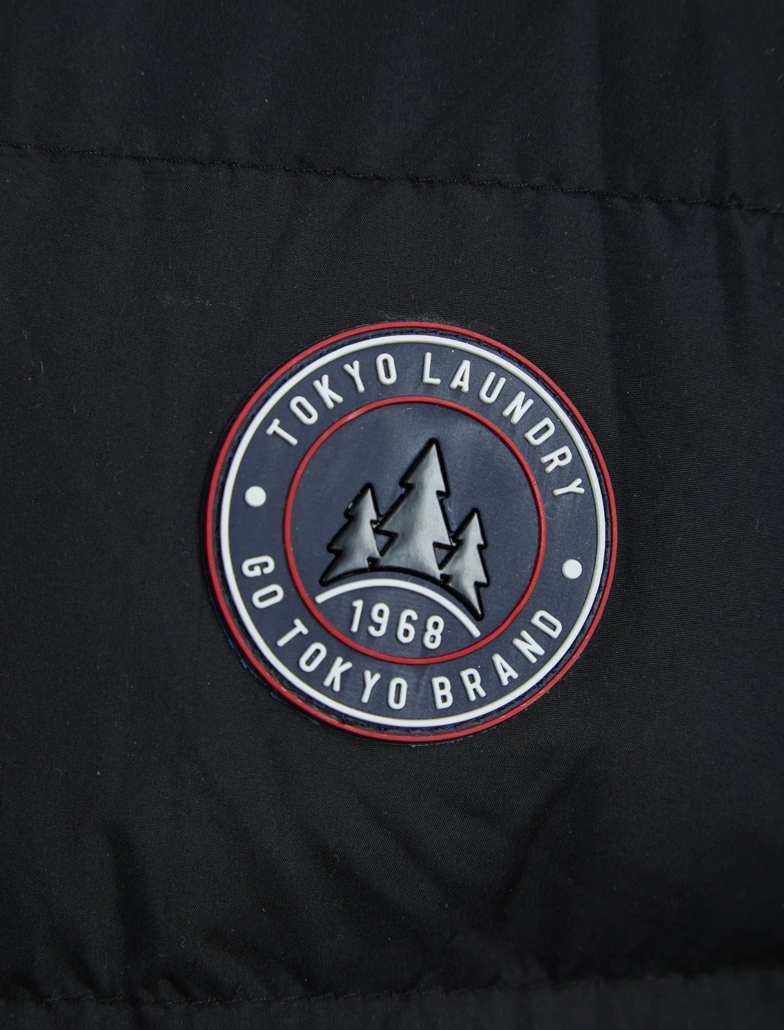 Tahmores Quilted Microfleece Lined Puffer Gilet with Hood in Jet Black - Tokyo Laundry Active Tech sold by Tokyo Laundry product image thumbnail 3