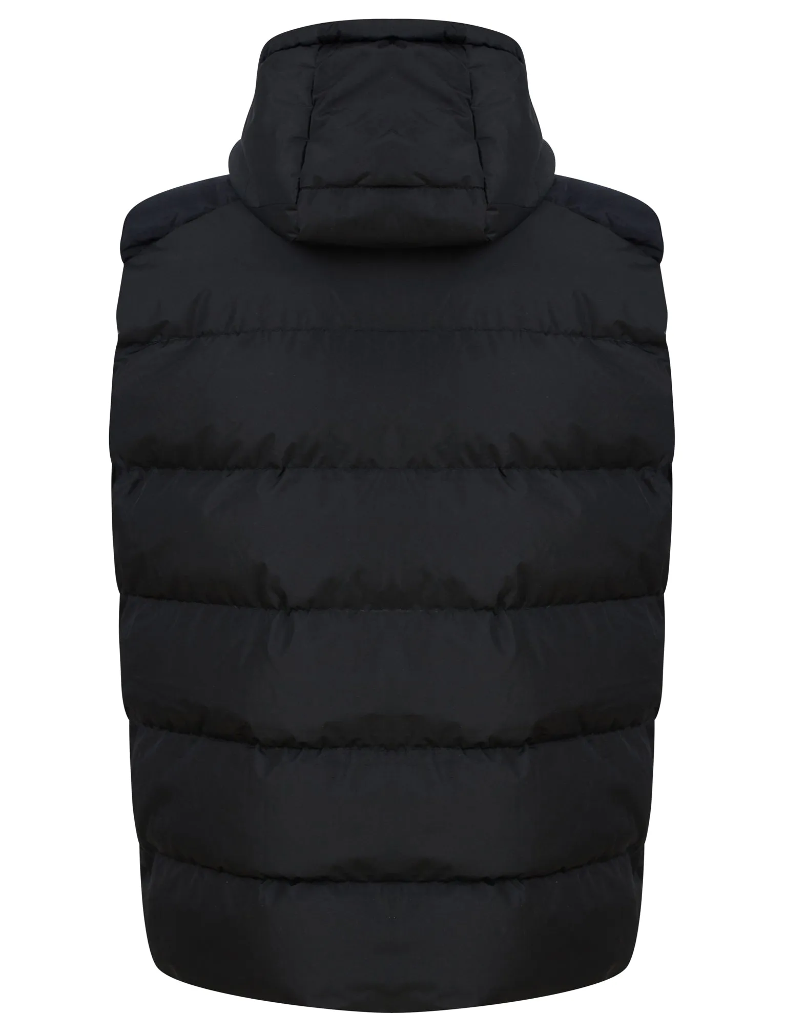 Tahmores Quilted Microfleece Lined Puffer Gilet with Hood in Jet Black - Tokyo Laundry Active Tech sold by Tokyo Laundry product image thumbnail 2